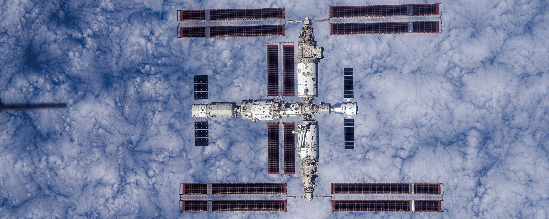 Foto de la estación espacial modular china Tiangong en el espacio - Sputnik Mundo, 1920, 30.11.2023