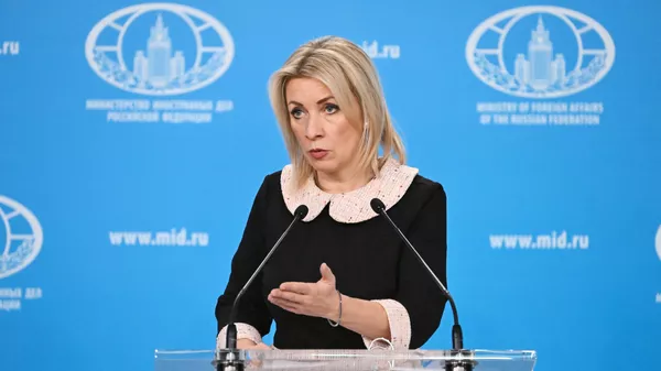 María Zajárova, la portavoz del Ministerio de Exteriores ruso - Sputnik Mundo