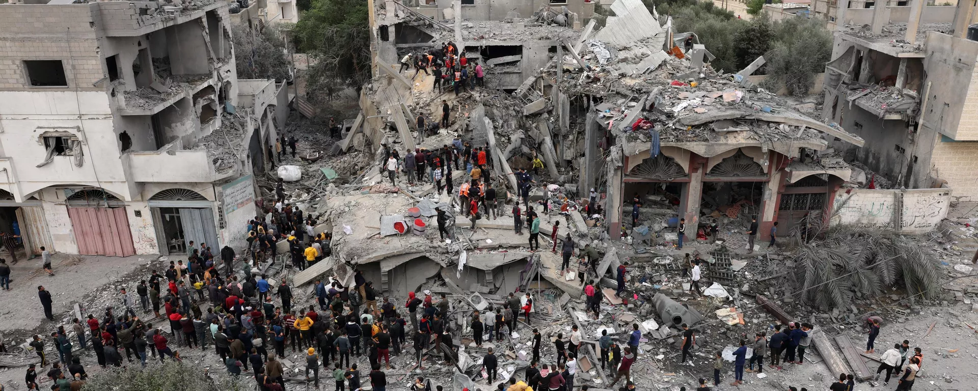 Consecuencias del bombardeo israelí de Gaza - Sputnik Mundo, 1920, 08.12.2023