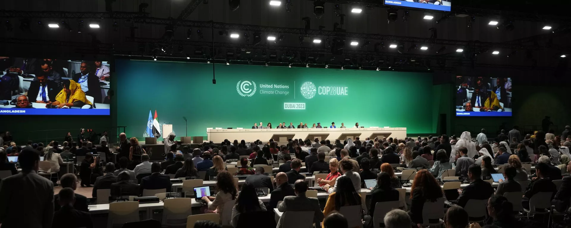 La 28 Conferencia de las Partes de la Convención Marco de Naciones Unidas sobre Cambio Climático (COP28) La 28 Conferencia de las Partes de la Convención Marco de Naciones Unidas sobre Cambio Climático (COP28) - Sputnik Mundo, 1920, 01.12.2023