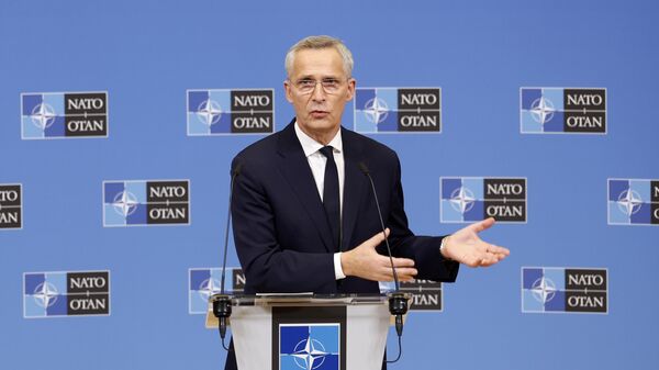 El secretario general de la OTAN, Jens Stoltenberg - Sputnik Mundo