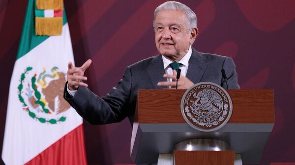 El presidente de México, Andrés Manuel López Obrador. - Sputnik Mundo