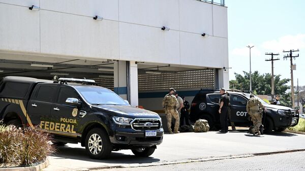 Policía Federal de Brasil  - Sputnik Mundo