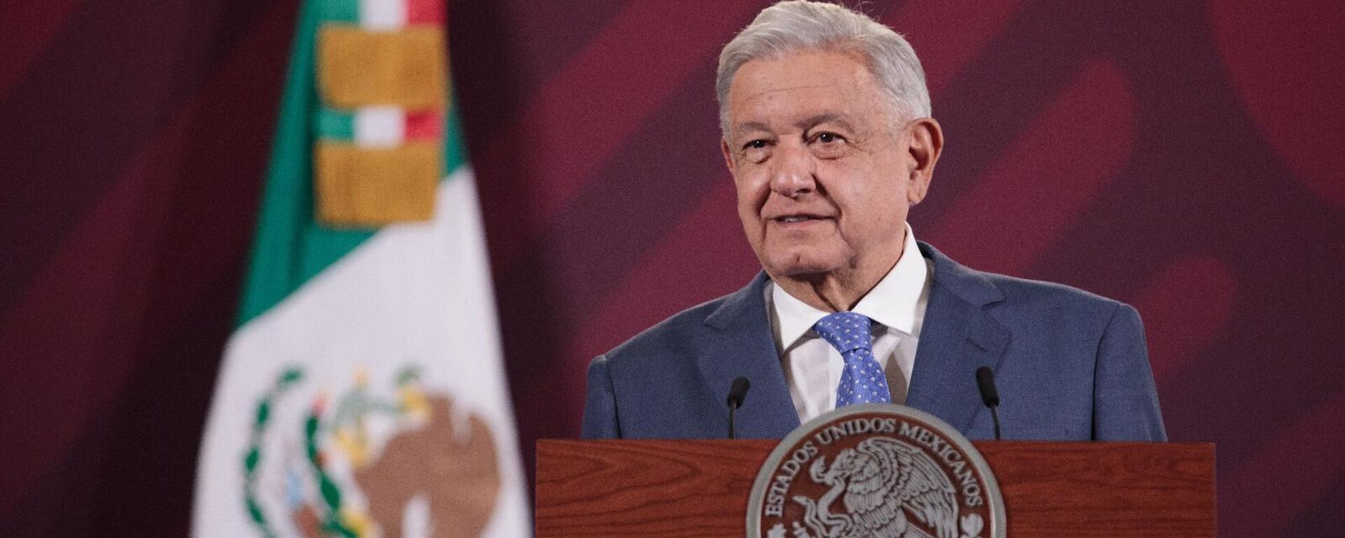 El presidente de México, Andrés Manuel López Obrador. - Sputnik Mundo, 1920, 26.02.2024