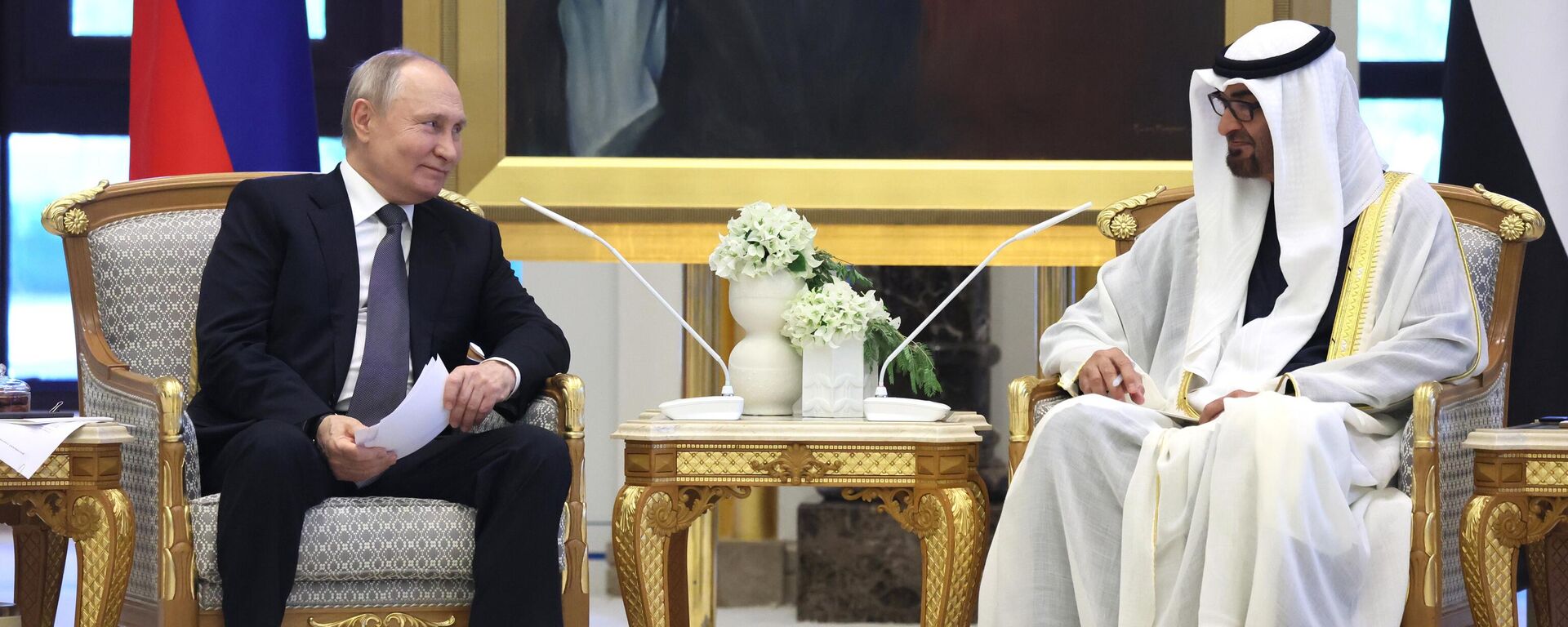 La visita del presidente ruso, Vladímir Putin, a los Emiratos Árabes Unidos, el 6 de diciembre - Sputnik Mundo, 1920, 06.12.2023