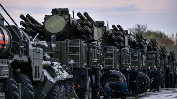 El sistema antiaéreo ruso Pantsir-S - Sputnik Mundo