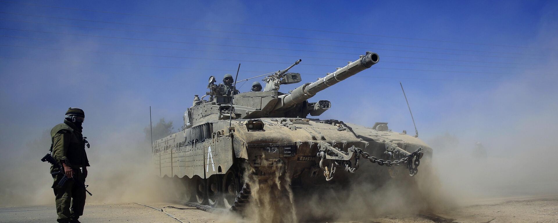 Un tanque de las FFAA de Israel tipo Merkava - Sputnik Mundo, 1920, 10.01.2025