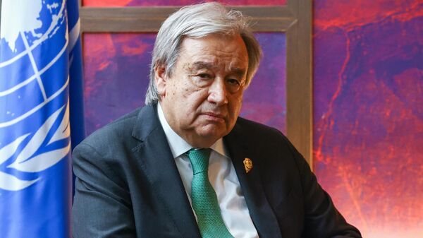 Antonio Guterres, el secretario general de la ONU - Sputnik Mundo