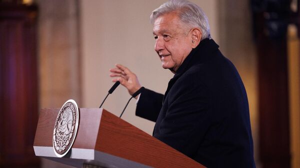 El presidente de México, Andrés Manuel López Obrador. - Sputnik Mundo