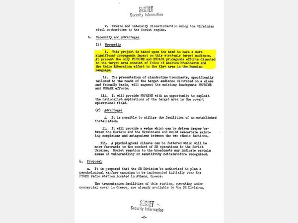 Documento desclasificado de la CIA: designación del objetivo principal y de la necesidad del proyecto Aerodynamic, 1953 - Sputnik Mundo