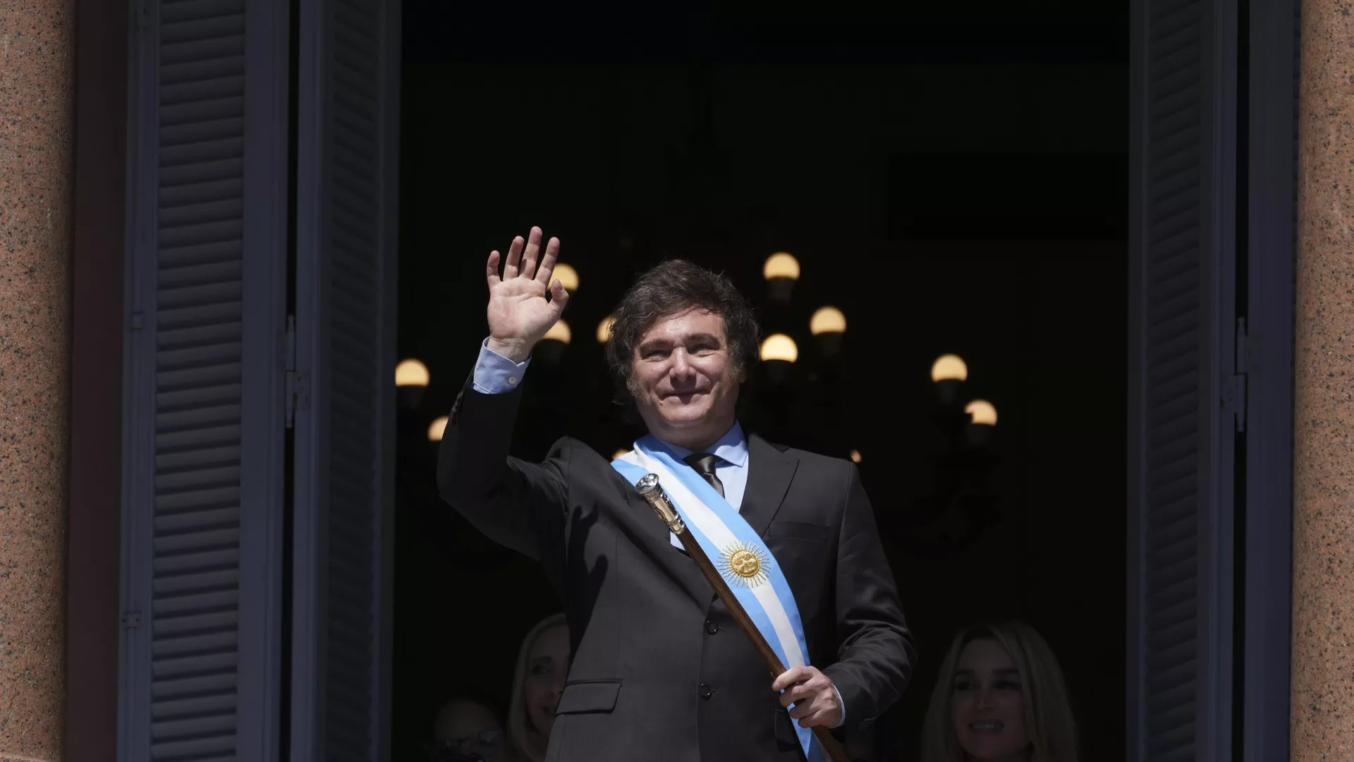 La inauguración del presidente electo de Argentina, Javier Milei La inauguración del presidente electo de Argentina, Javier Milei