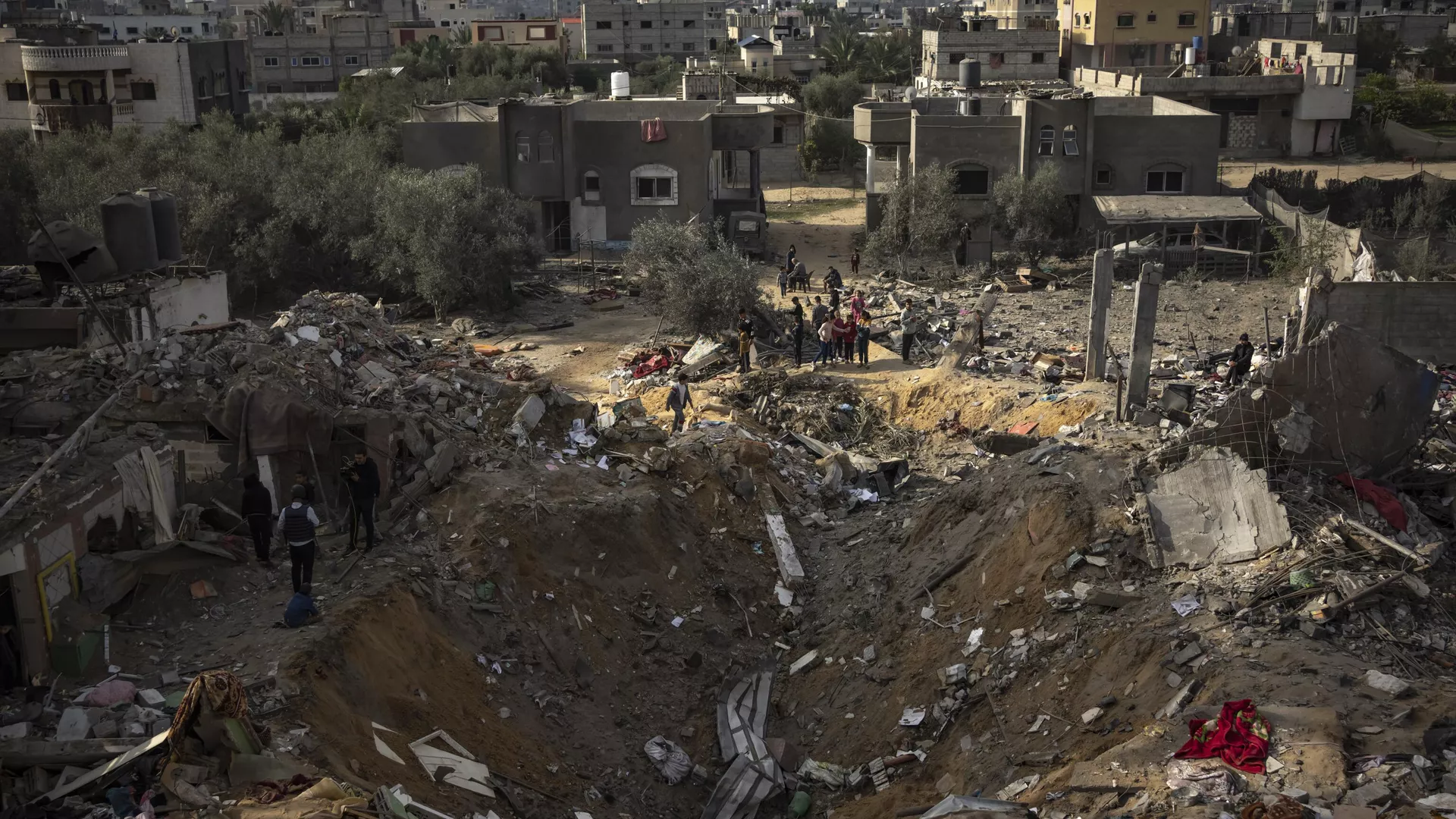 Consecuencias de bombardeos israelíes contra Gaza - Sputnik Mundo, 1920, 24.12.2023