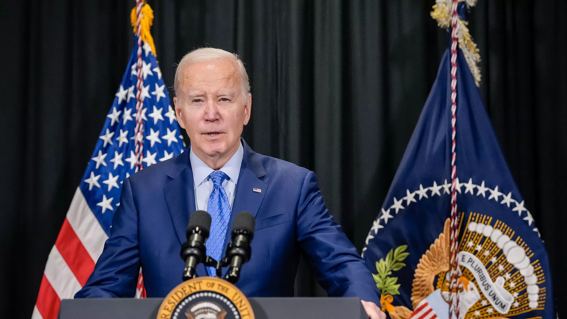 El presidente de Estados Unidos, Joe Biden - Sputnik Mundo, 1920, 12.12.2023
