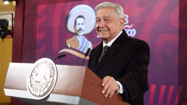 El presidente de México, Andrés Manuel López Obrador. - Sputnik Mundo