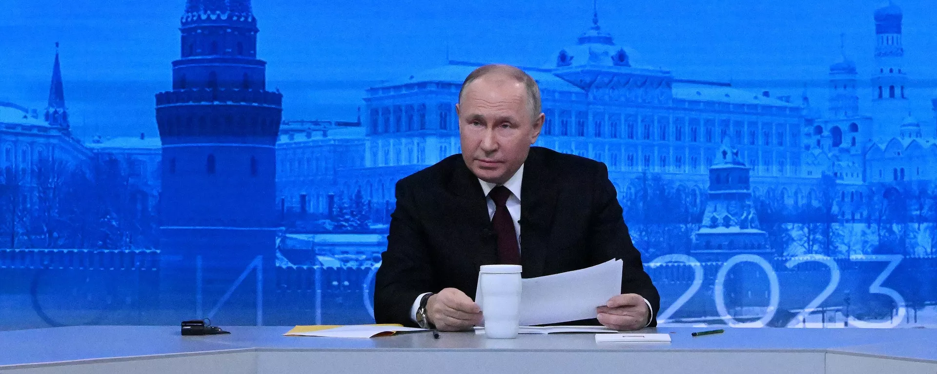 El presidente de Rusia, Vladímir Putin El presidente de Rusia, Vladímir Putin - Sputnik Mundo, 1920, 14.12.2023