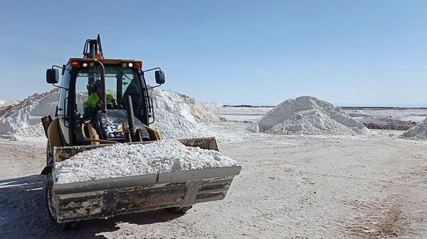 Inauguración de la planta industrial de carbonato de litio en el salar de Uyuni - Sputnik Mundo