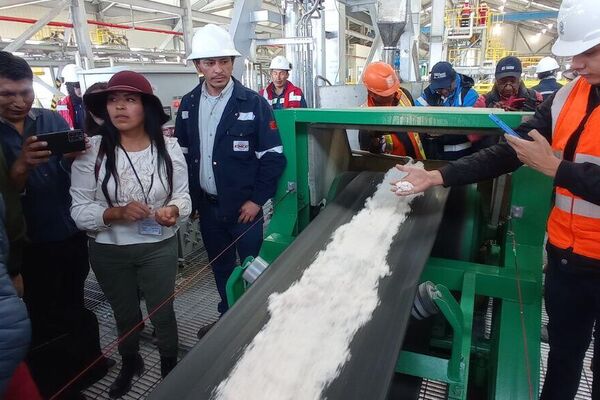 Inauguración de la planta industrial de carbonato de litio en el salar de Uyuni - Sputnik Mundo