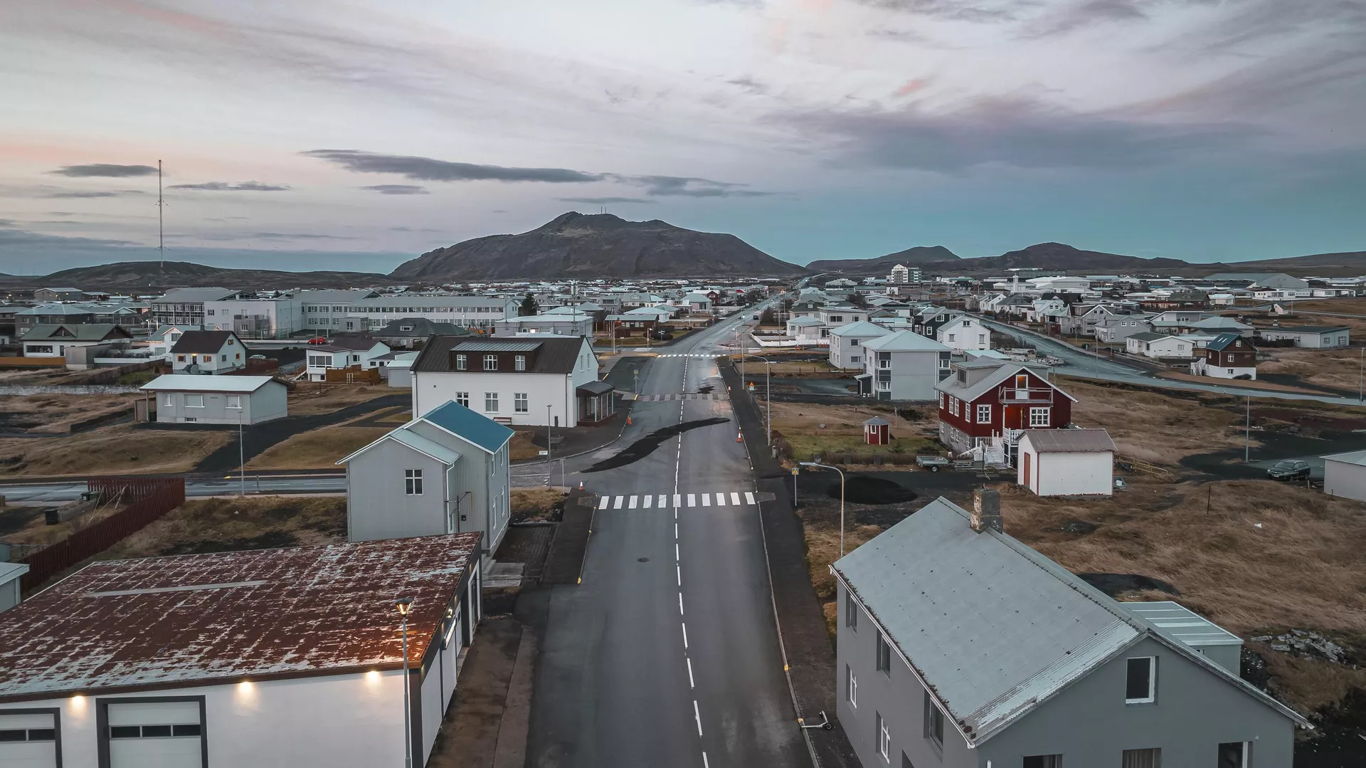 Ciudad de Grindavík, Islandia
