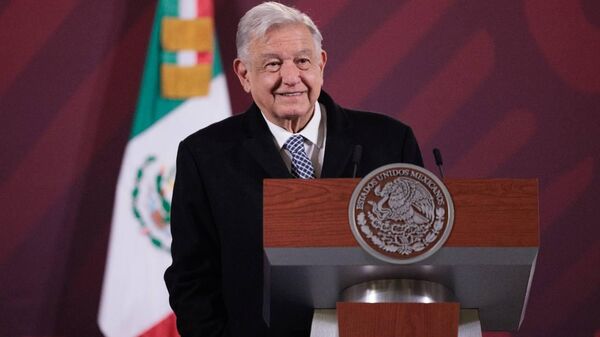 El presidente de México, Andrés Manuel López Obrador. - Sputnik Mundo