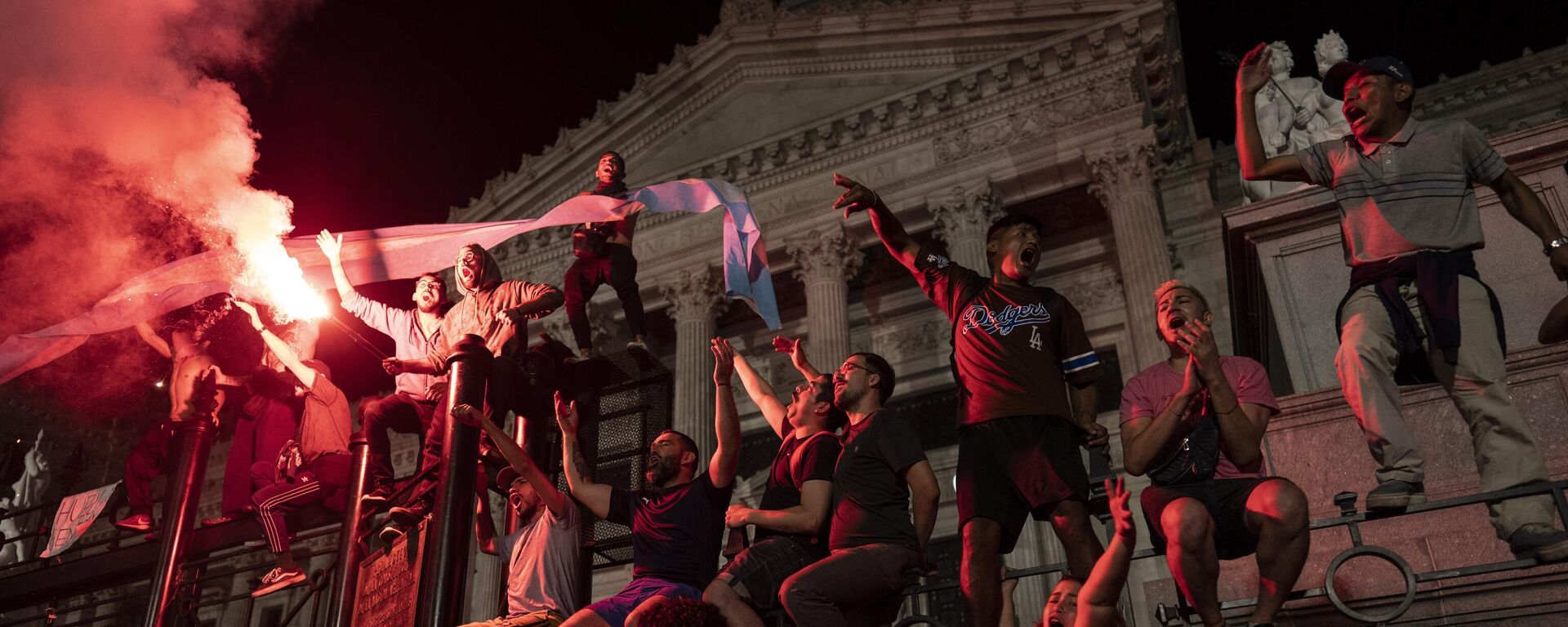 Protestas contra el Gobierno de Milei en Argentina - Sputnik Mundo, 1920, 24.12.2023