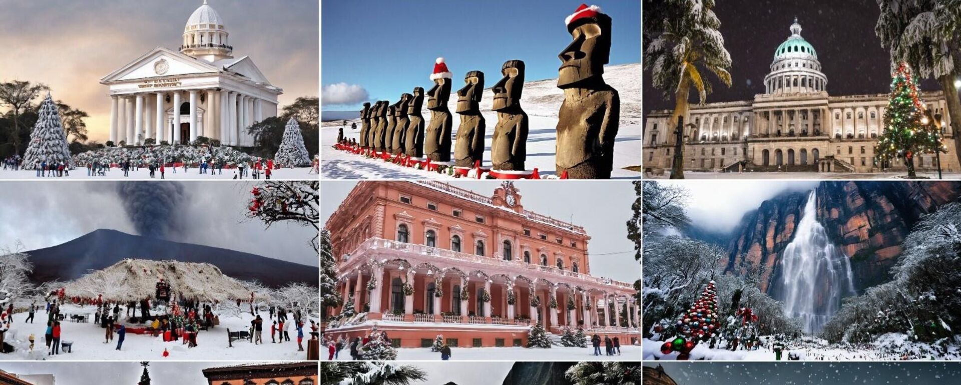 Las atracciones latinoamericanas antes de Navidad, según la Inteligencia Artificial  - Sputnik Mundo, 1920, 25.12.2023