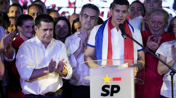 Santiago Peña, candidato a la presidencia de Paraguay - Sputnik Mundo