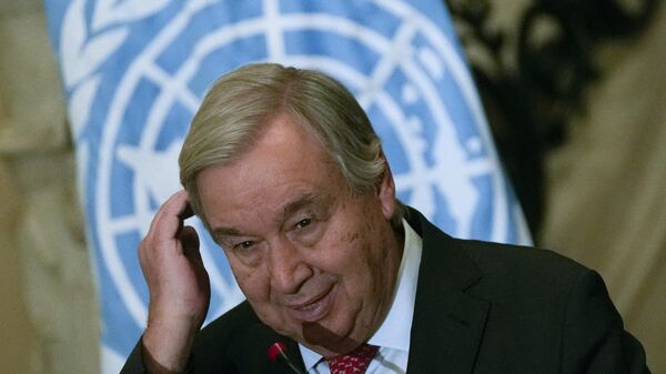 Antonio Guterres  - Sputnik Mundo