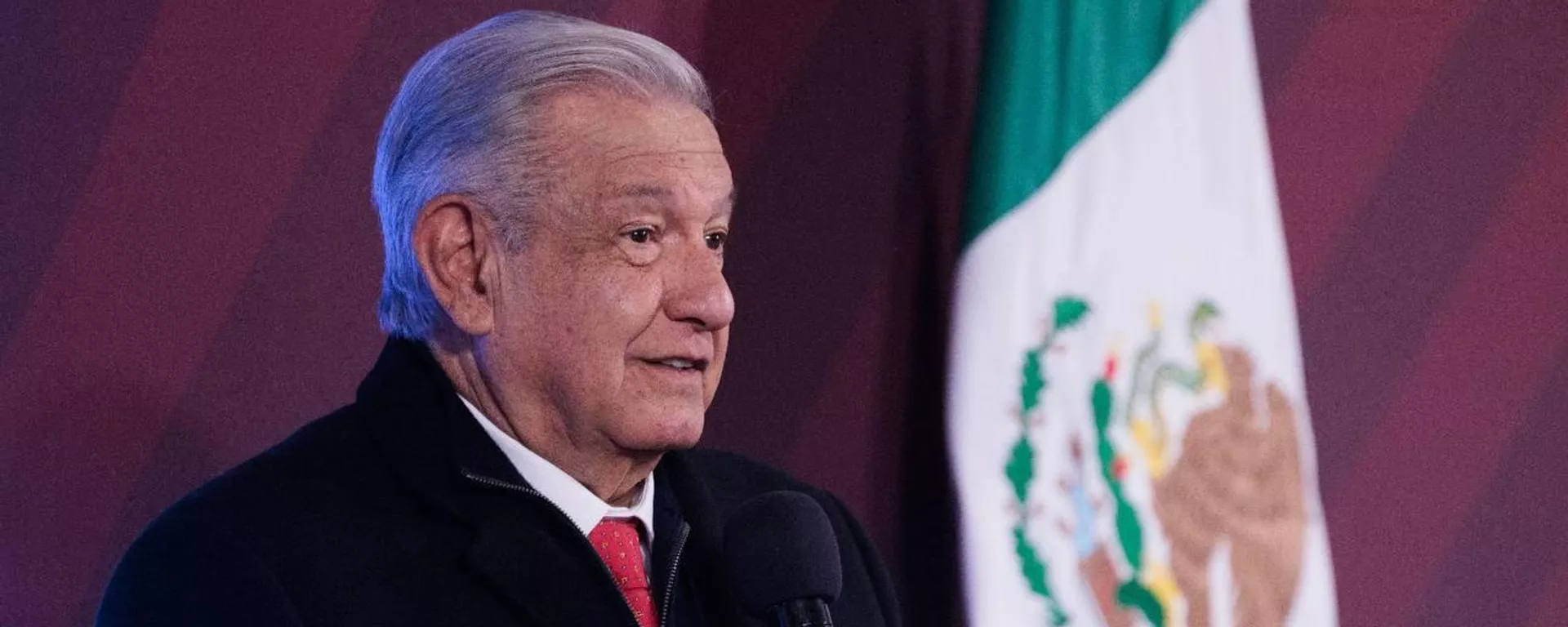 El presidente de México, Andrés Manuel López Obrador. El presidente de México, Andrés Manuel López Obrador. - Sputnik Mundo, 1920, 28.12.2023