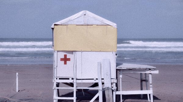 Una caseta de guardavidas en Mar del Plata, Argentina - Sputnik Mundo