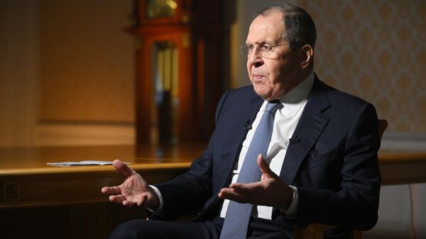 Serguéi Lavrov, ministro de Exteriores de Rusia  - Sputnik Mundo