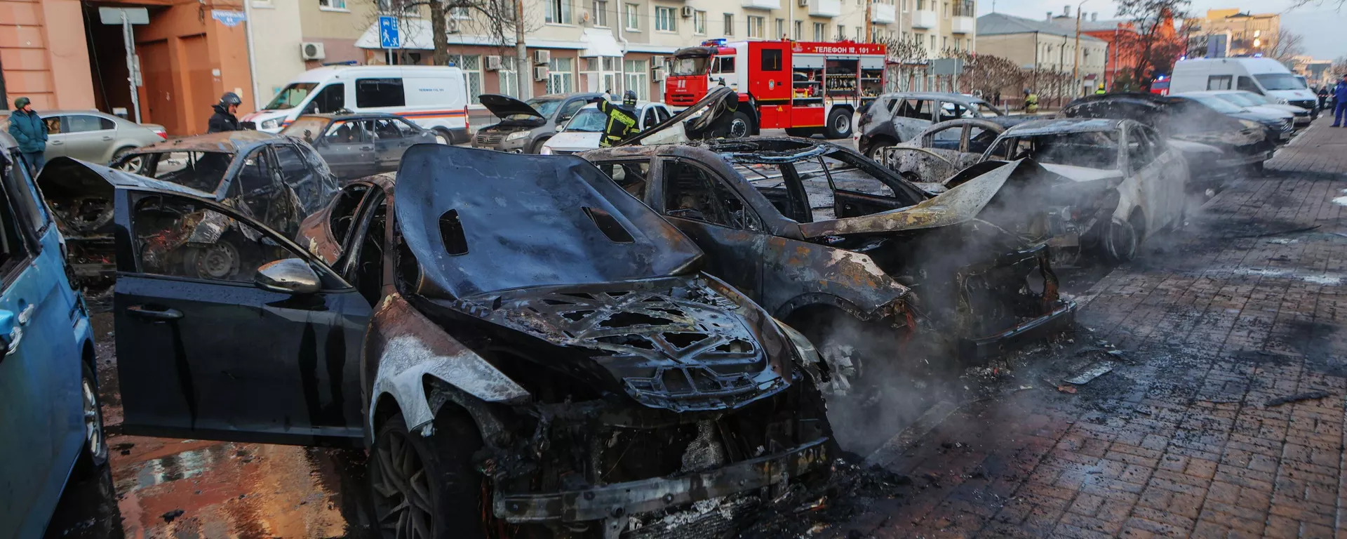 Las consecuencias del ataque ucraniano contra la ciudad rusa de Bélgorod - Sputnik Mundo, 1920, 01.01.2024