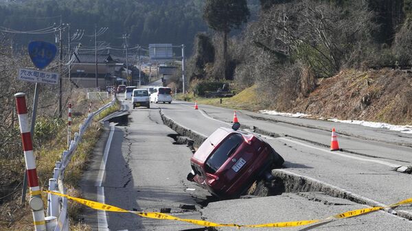 Consecuencias del terremoto en Japón - Sputnik Mundo