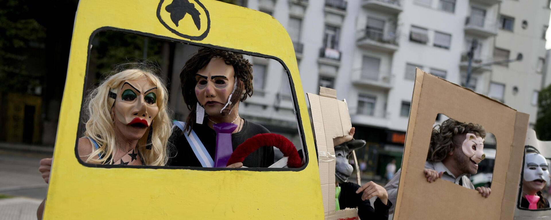 Protesta en Argentina contra las medidas del presidente Javier Milei - Sputnik Mundo, 1920, 05.01.2024