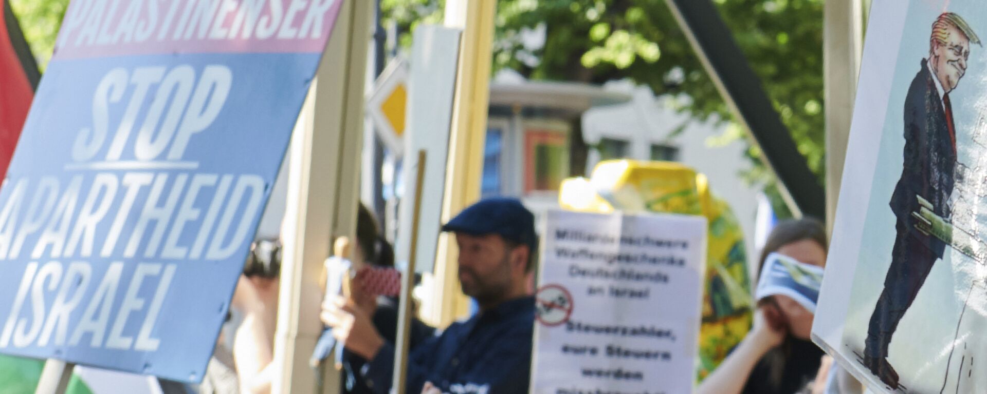 Una manifestación antiisraelí en Alemania - Sputnik Mundo, 1920, 05.01.2024