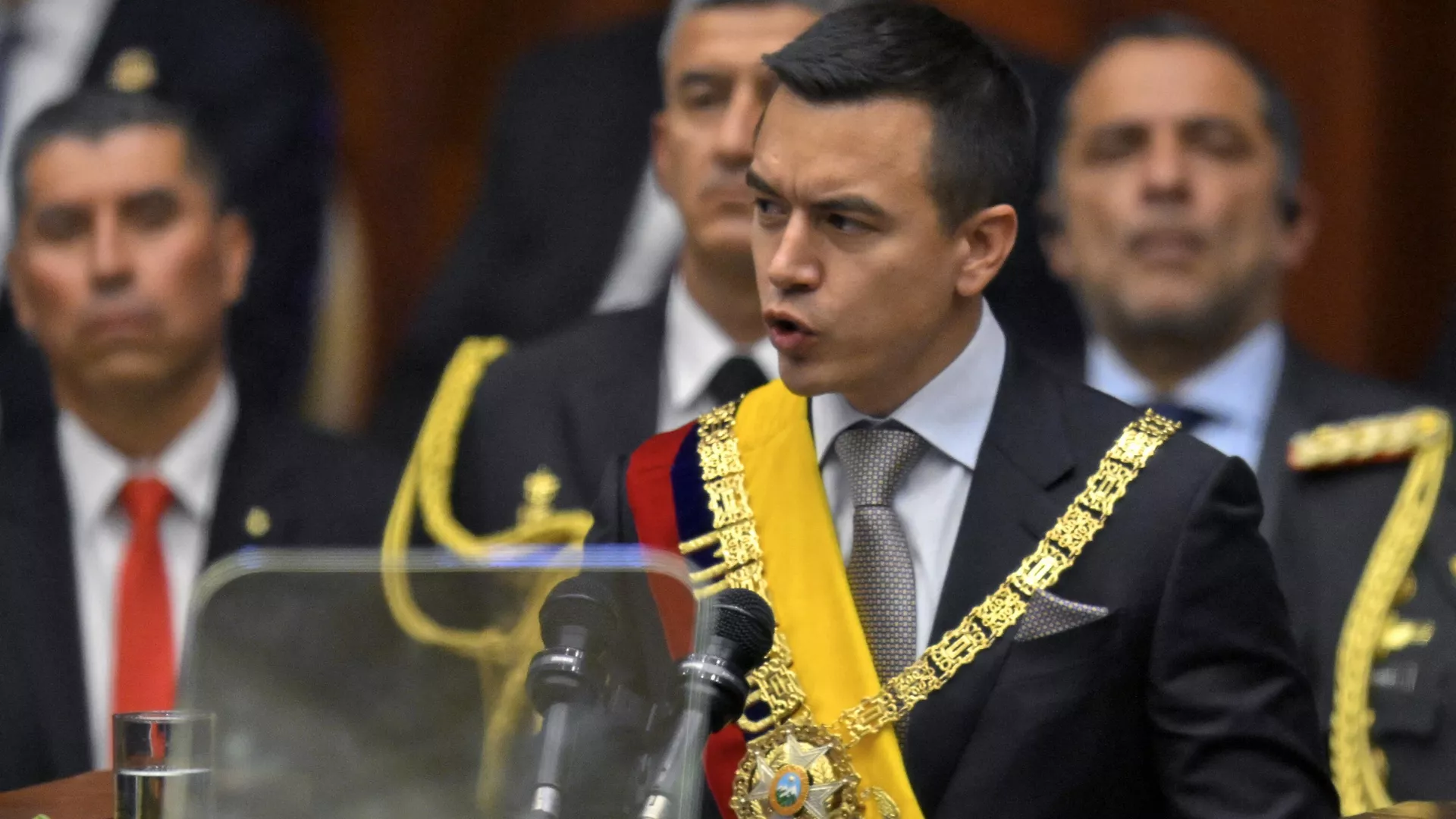 Daniel Noboa, presidente de Ecuador
