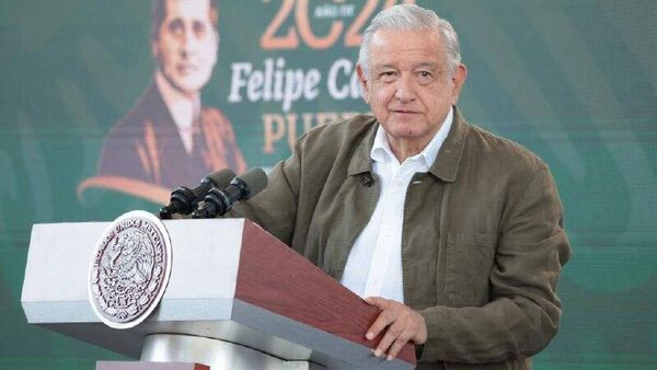 El presidente de México, Andrés Manuel López Obrador. - Sputnik Mundo