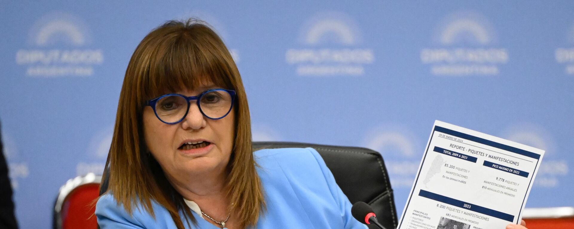 Patricia Bullrich  - Sputnik Mundo, 1920, 10.01.2024