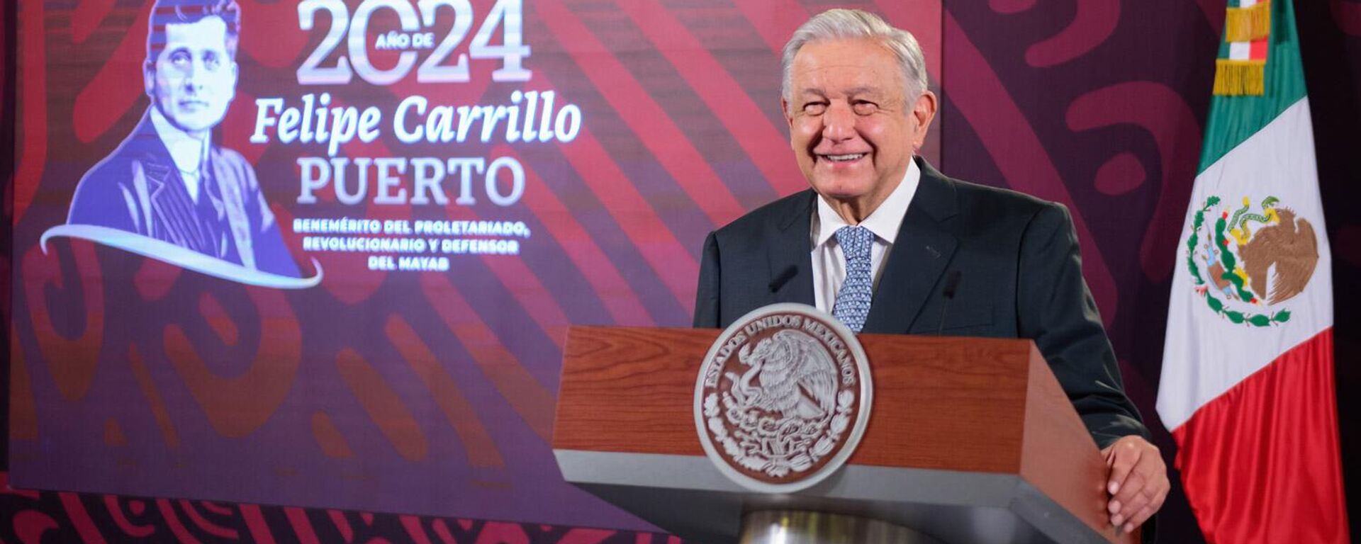 El presidente de México, Andrés Manuel López Obrador. - Sputnik Mundo, 1920, 11.01.2024