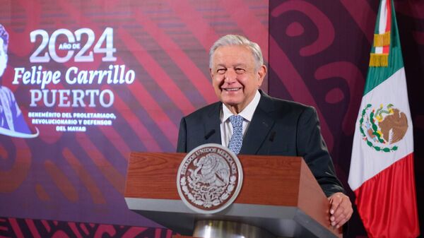 El presidente de México, Andrés Manuel López Obrador. - Sputnik Mundo