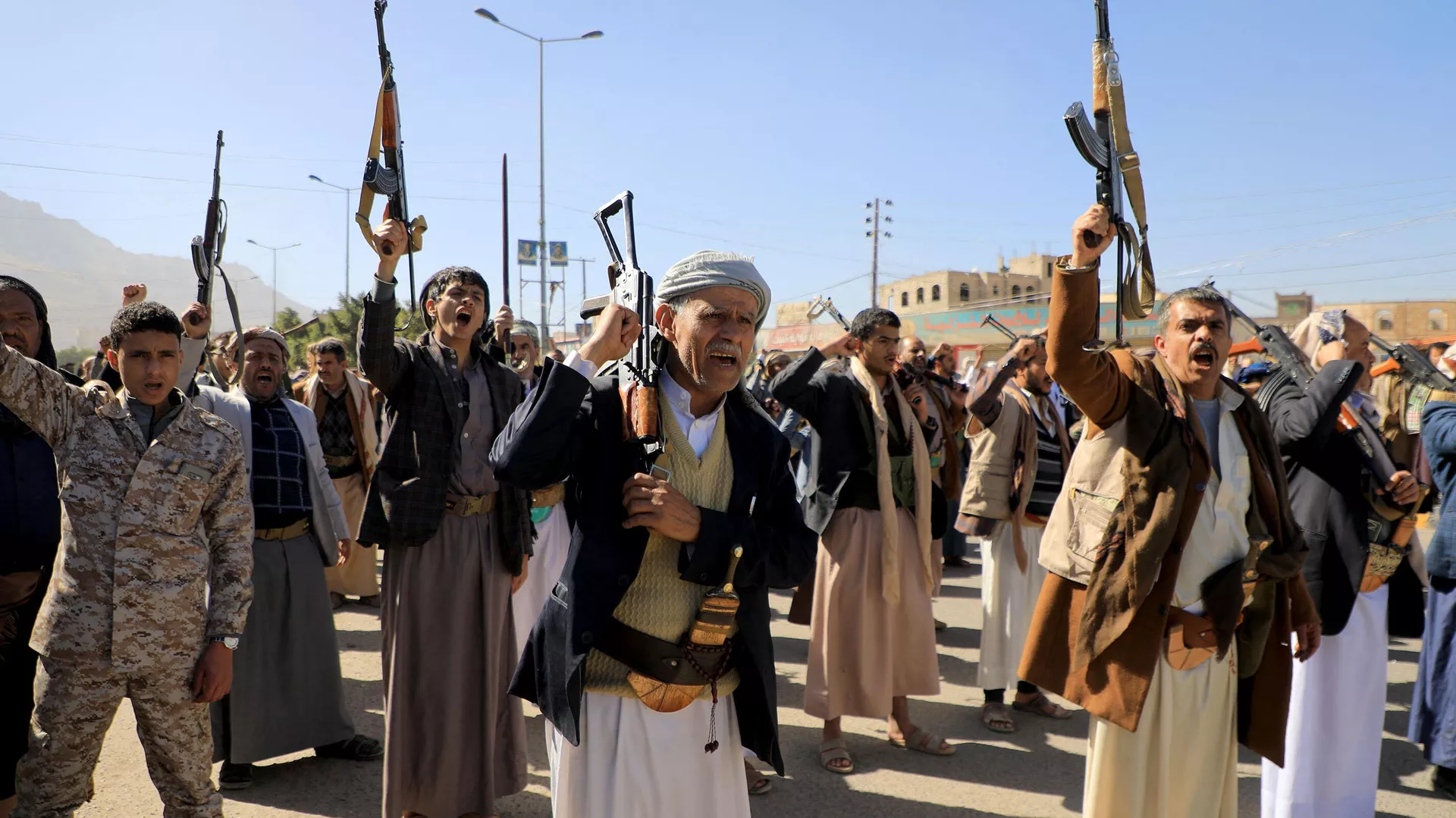 Hutíes de Yemen 