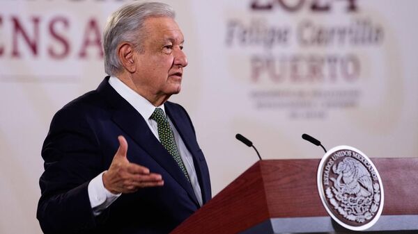 El presidente de México, Andrés Manuel López Obrador. - Sputnik Mundo