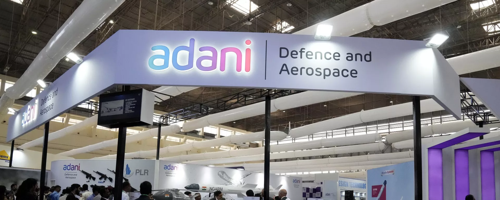 La presentación de Adani Defence & Aerospace durante la feria Aero India 2023 (archivo) La presentación de Adani Defence & Aerospace durante la feria Aero India 2023 (archivo) - Sputnik Mundo, 1920, 12.01.2024