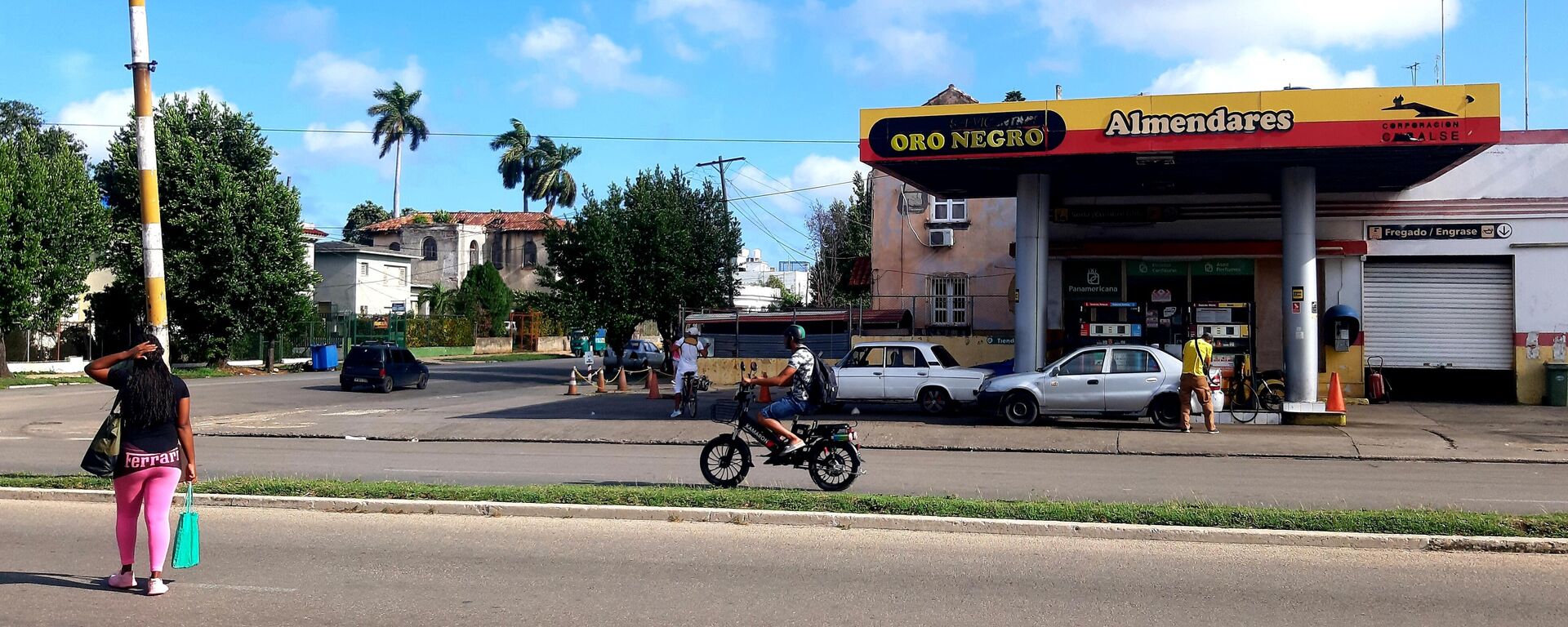 Una estación de venta de combustibles en Cuba - Sputnik Mundo, 1920, 06.03.2024