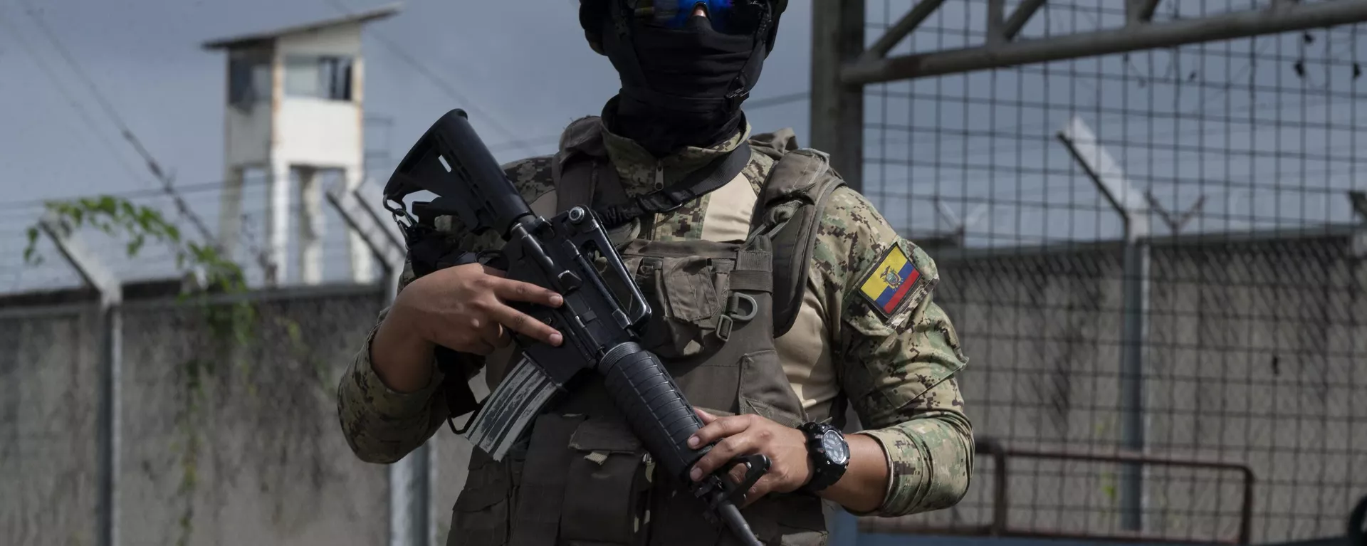 Un militar ecuatoriano - Sputnik Mundo, 1920, 14.01.2024