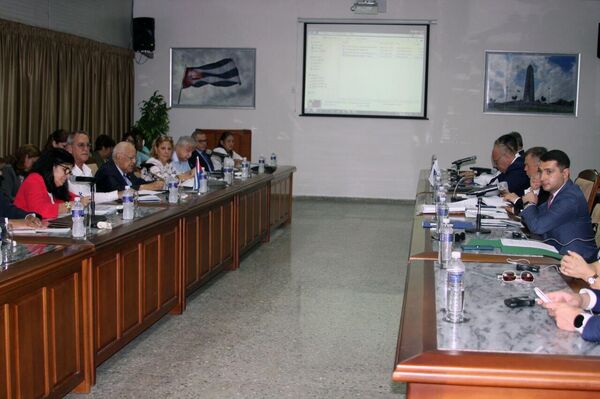 Tercera reunión mixta de la Comisión Económica Euroasiática (CEE) y Cuba. - Sputnik Mundo