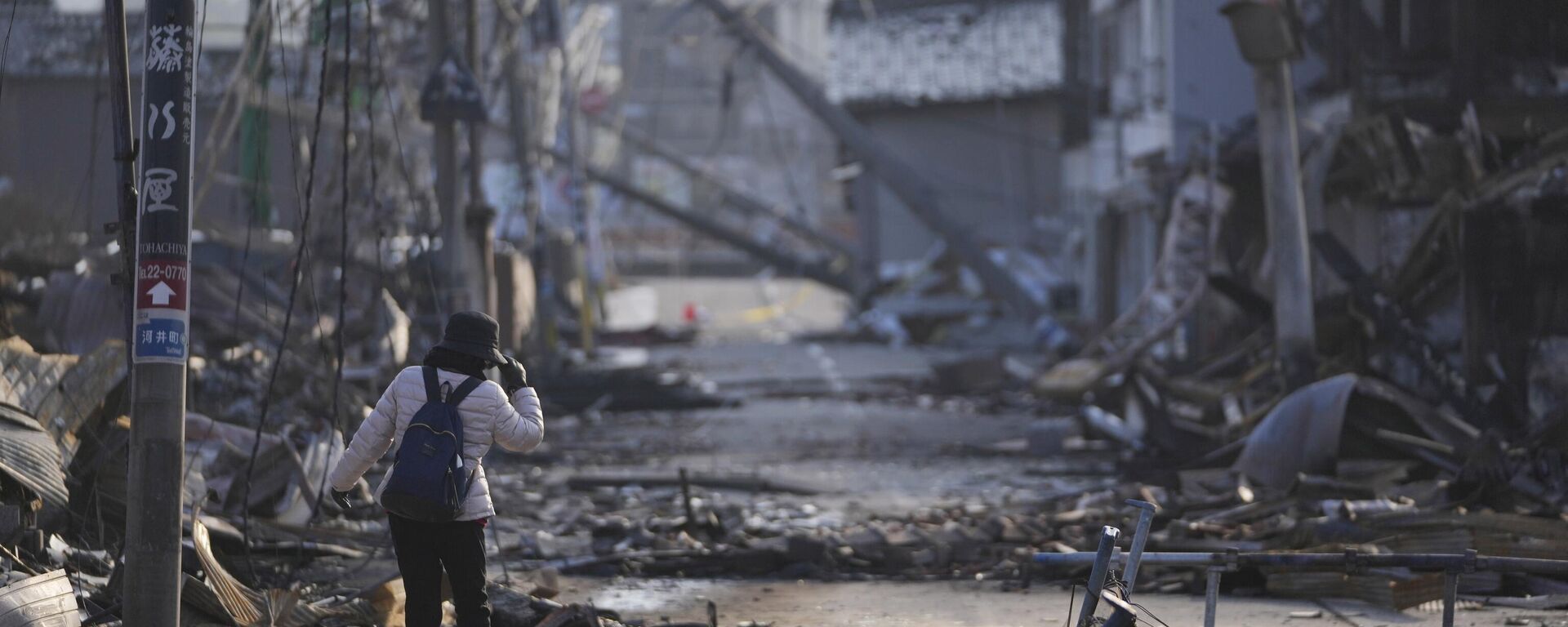 Las consecuencias del terremoto en Japón el 1 de enero, 2024 - Sputnik Mundo, 1920, 16.01.2024