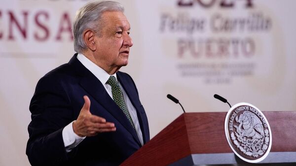 El presidente de México, Andrés Manuel López Obrador. - Sputnik Mundo