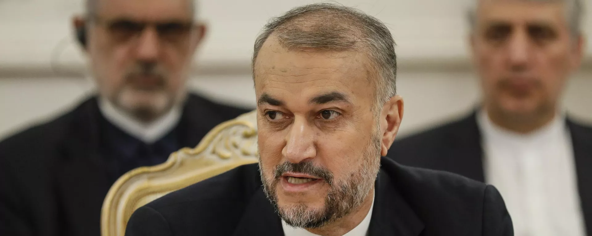 Huseín Abdolahian, el ministro de Asuntos Exteriores de Irán Huseín Abdolahian, el ministro de Asuntos Exteriores de Irán - Sputnik Mundo, 1920, 17.01.2024