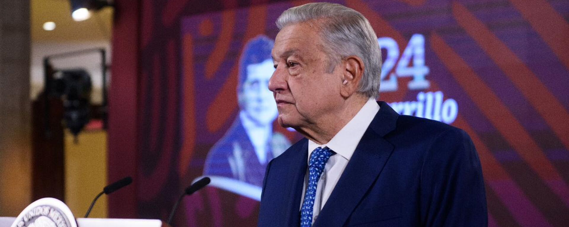 El presidente de México, Andrés Manuel López Obrador. - Sputnik Mundo, 1920, 17.01.2024