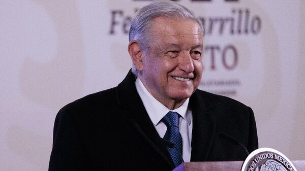 El presidente de México, Andrés Manuel López Obrador. - Sputnik Mundo